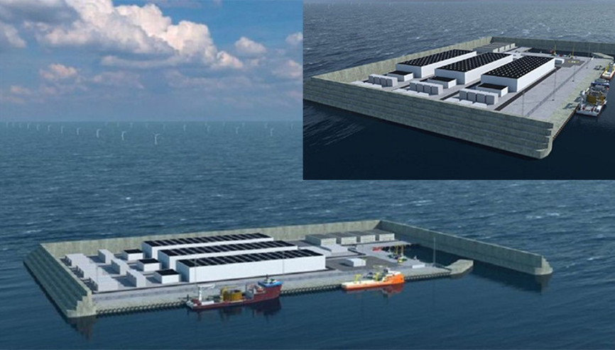 Dünyada bir ilk Danimarka enerji adası inşa ediyor