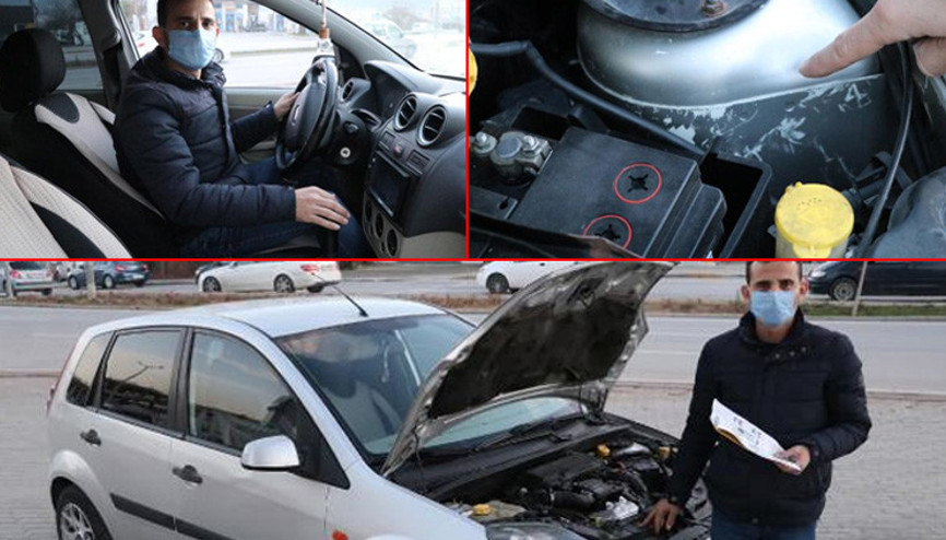 İkinci el otomobil aldı, hayatının şokunu yaşadı Aracın yarısı...