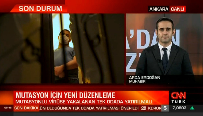 Mutasyonlu virüs için yeni düzenleme