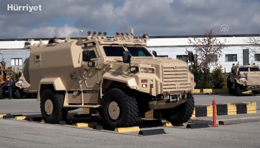 Türk zırhlısı Ejder Yalçın 4x4 havan atacak