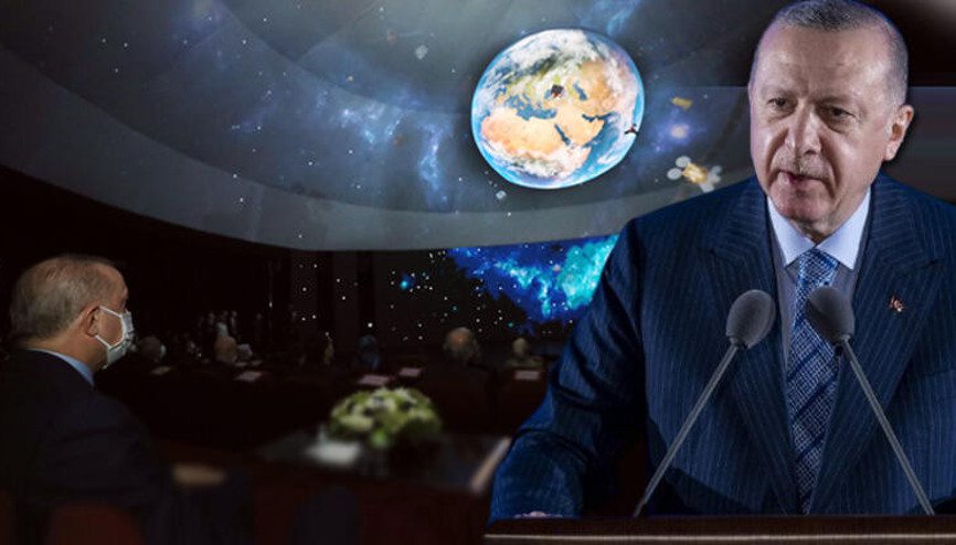 Cumhurbaşkanı Recep Tayyip Erdoğan, Milli Uzay Programı Tanıtım Toplantısında konuştu Cumhurbaşkanı Recep Tayyip Erdoğan, Milli Uzay Programı Tanıtım Toplantısında konuştu
