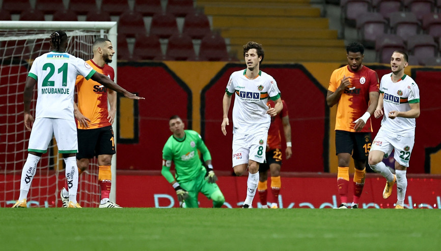 Galatasaray - Alanyaspor maçından öne çıkan fotoğraflar