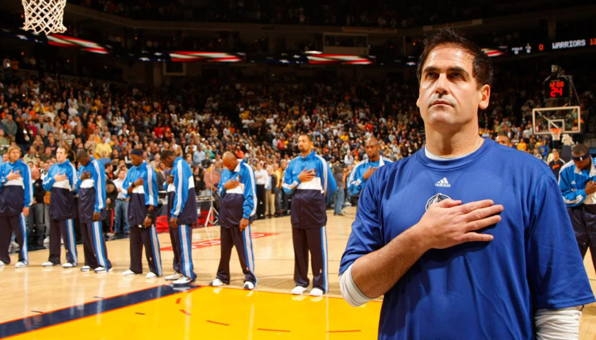NBAde ulusal marş krizi Mark Cuban ve yönetim arasındaki açıklamalar...