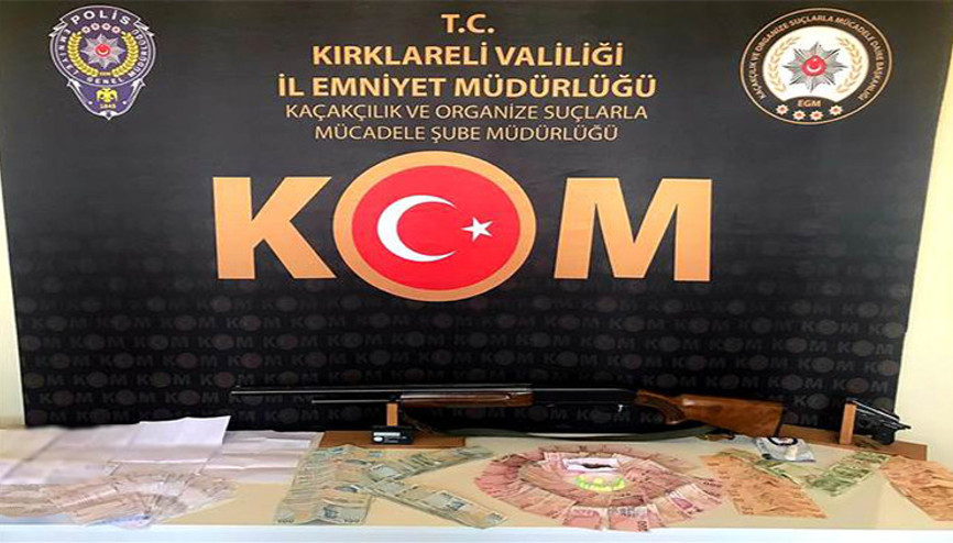 Kırklarelinde tefecilik operasyonunda 3 şüpheli gözaltına alındı