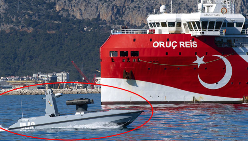 Türkiyenin ilk silahlı deniz aracı ULAQ suya indirildi Türkiyenin ilk silahlı deniz aracı ULAQ suya indirildi