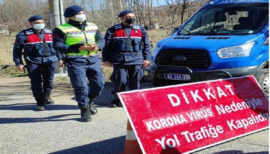 Konyada, mutasyonlu virüs görülen mahallelerde karantina devam ediyor