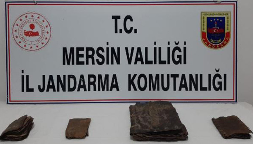 Mersin’de tarihi eser operasyonu: 3 gözaltı