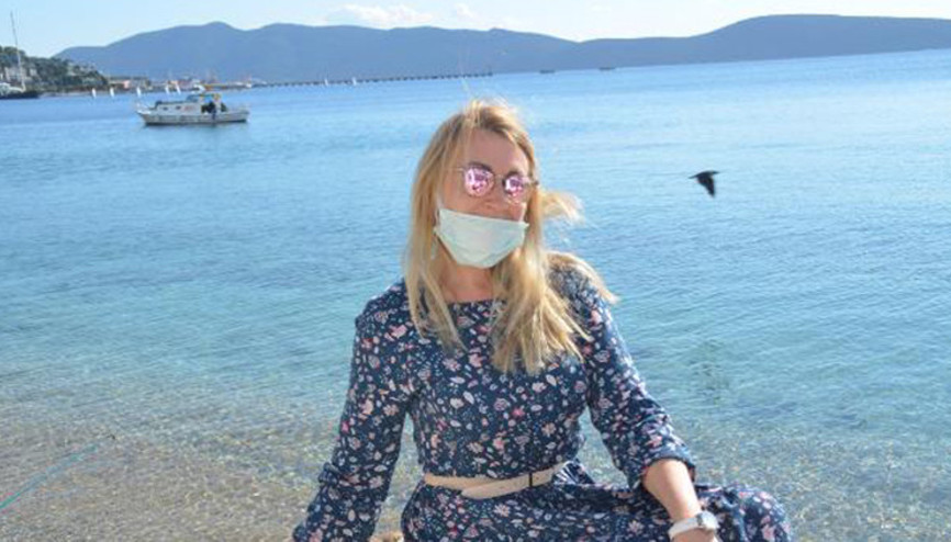 Bodrumda güneşli havanın keyfini turistler çıkardı