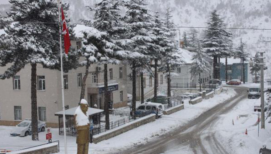 Kar, Orta Toroslarda da etkili oldu