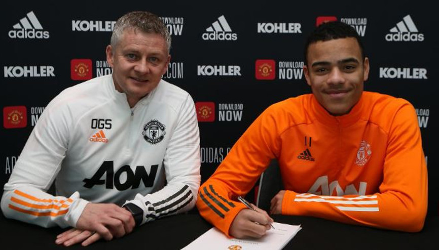 Manchester United, Mason Greenwoodun sözleşmesini uzattı