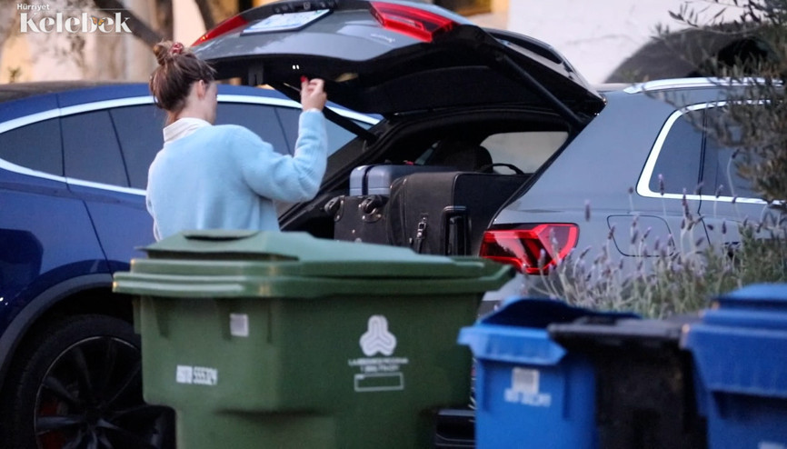 Sevgililer Gününde yeni aşkının evine taşındı