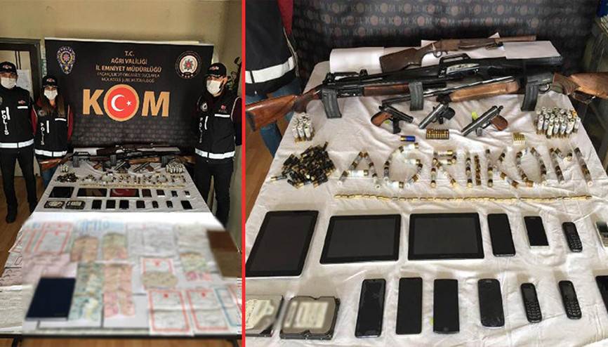 Ağrıda tefecilik operasyonu: 18 gözaltı