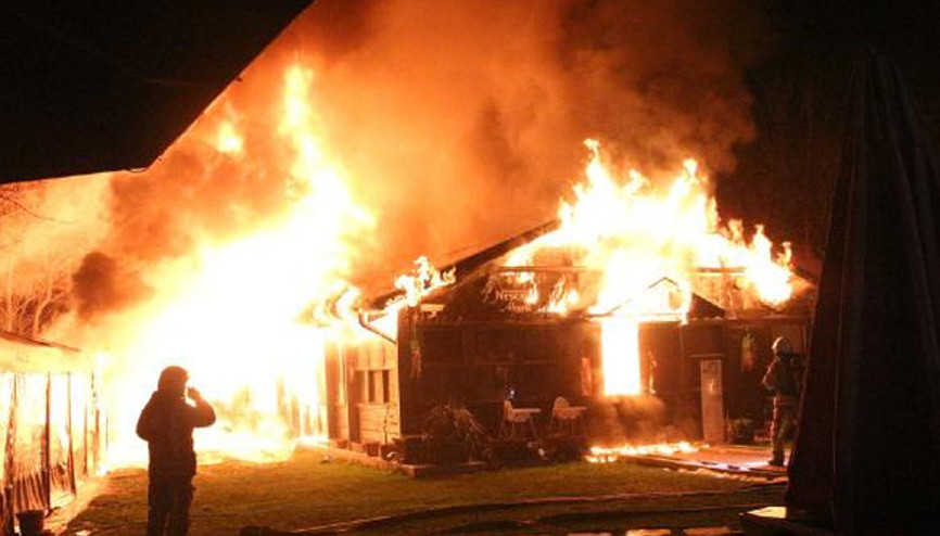 Boğaziçi Üniversitesindeki bir kafeteryada yangın çıktı