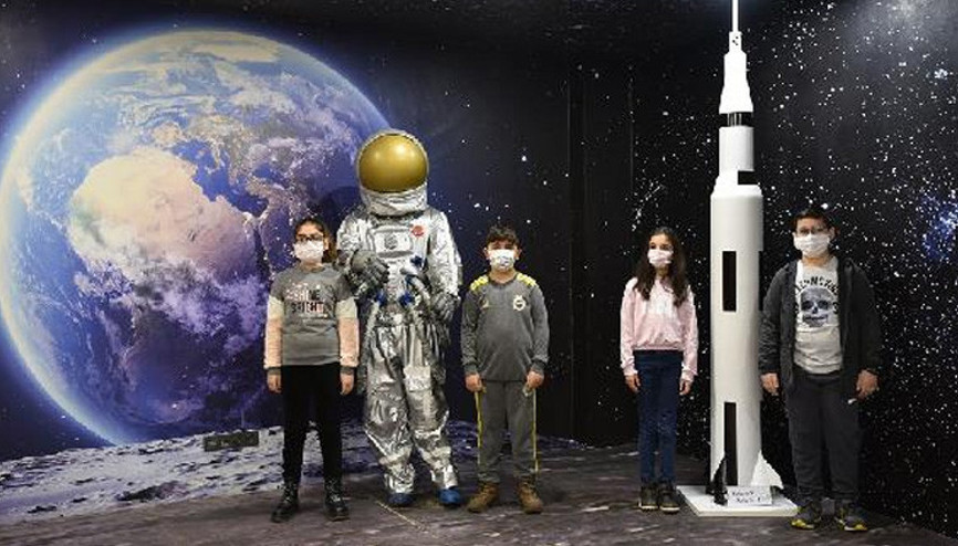 Astronot olmak isteyen 4 çocuktan Türk uzay yolcularına isim önerisi