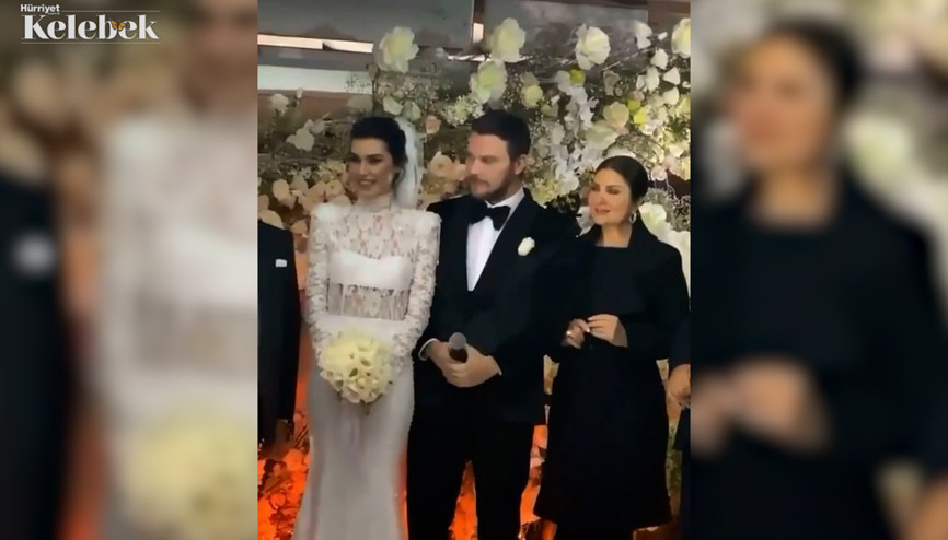 Sinan Akçıl ve Burcu Kıratlı ikinci kez evlendi