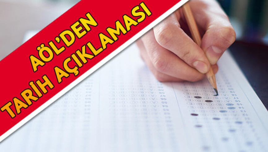 AÖL sınavları ne zaman, saat kaçta başlayacak 2021 AÖL sınavları AÖK Bilgi Yönetim Sistemi ekranında