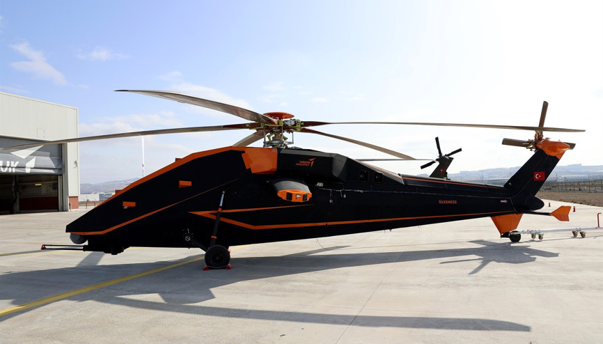 T629 helikopterinin insansız ve elektrikli ön prototipi ilk kez sergilendi