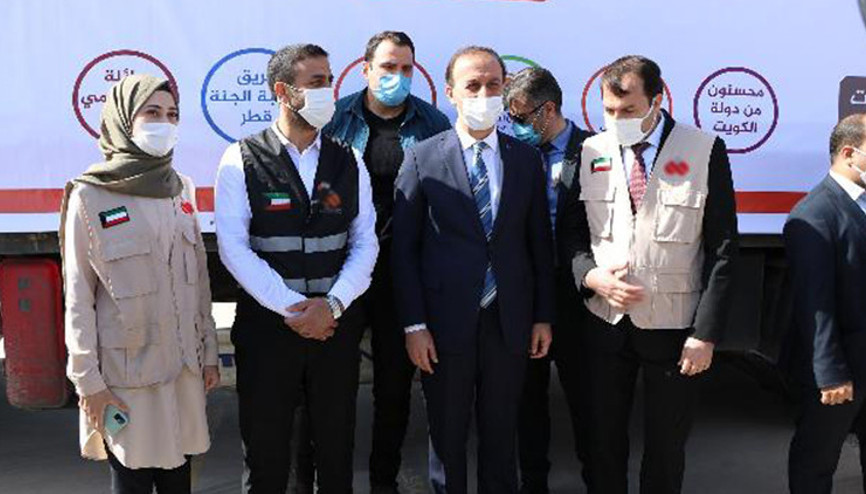 Şanlıurfa’dan Suriyeye 28 TIR yardım gönderildi