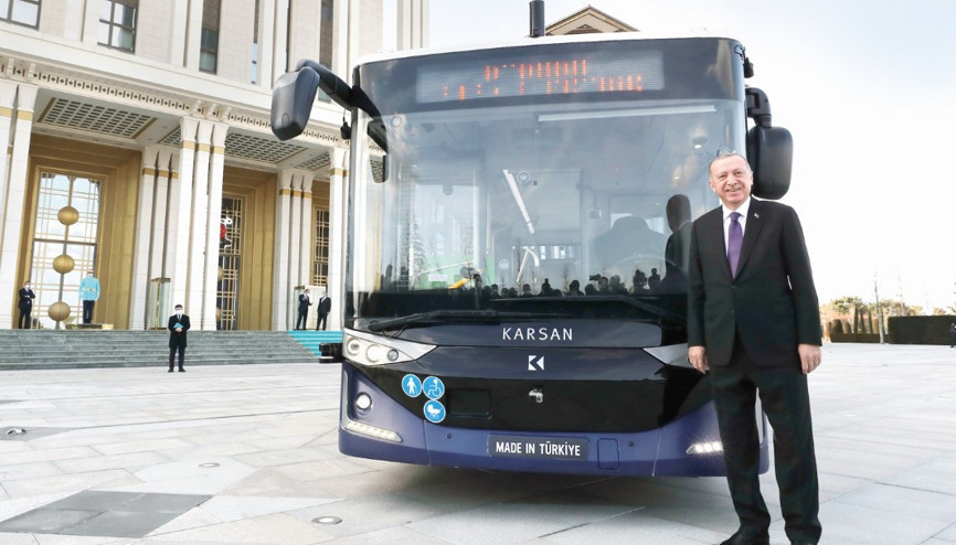 Otonom otobüs Külliye’de