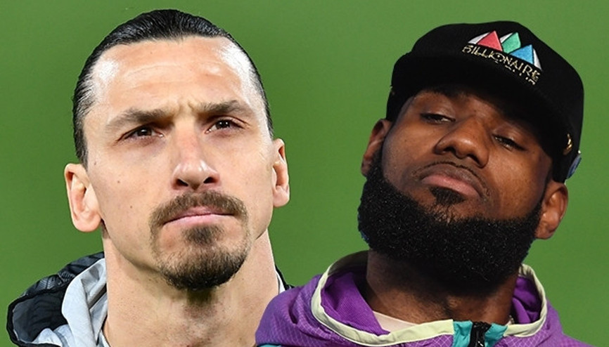 Zlatan Ibrahimovic ve LeBron James arasında gerilim tırmanıyor