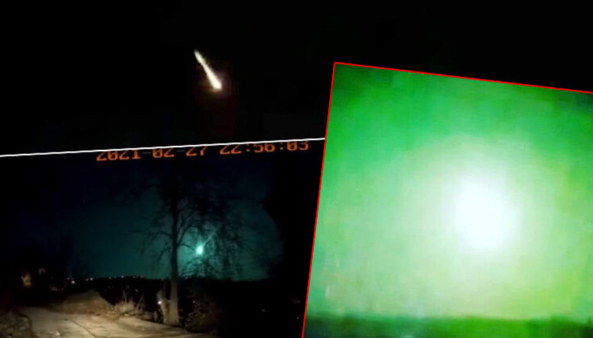 Birçok ilde gök taşı düştü iddiası Görüntüler sosyal medyada yayıldı Birçok ilde gök taşı düştü iddiası Görüntüler sosyal medyada yayıldı