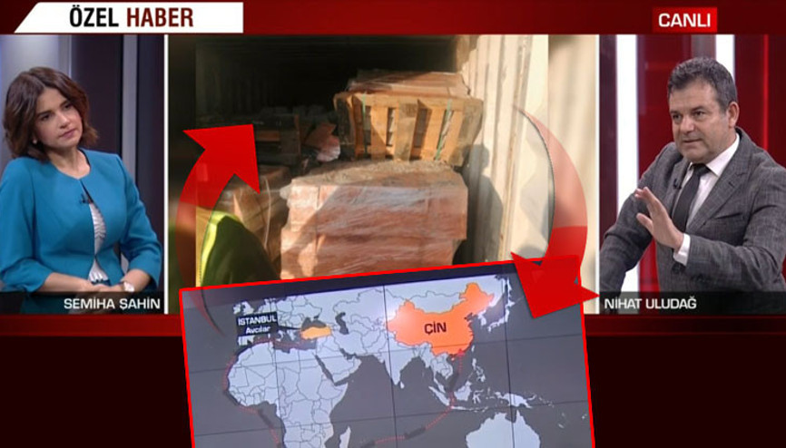 36 milyon dolarlık büyük vurgun 8 gemi, 326 konteyner ve 10 bin ton kaldırım taşı…