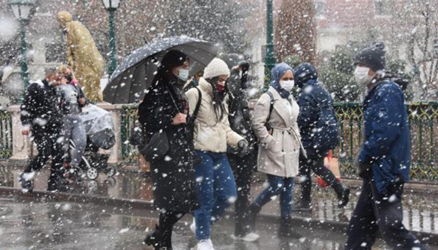 Eskişehir’de kar sevinci