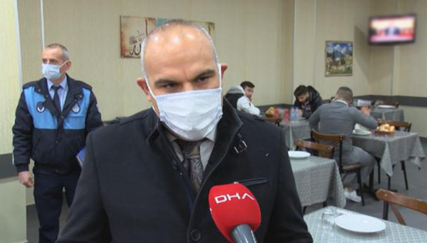 Kağıthanede işletmelere koronavirüs denetimi