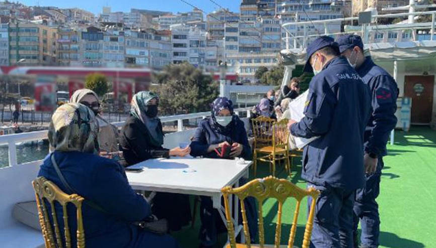 İstanbulda deniz ulaşımında koronavirüs denetimi