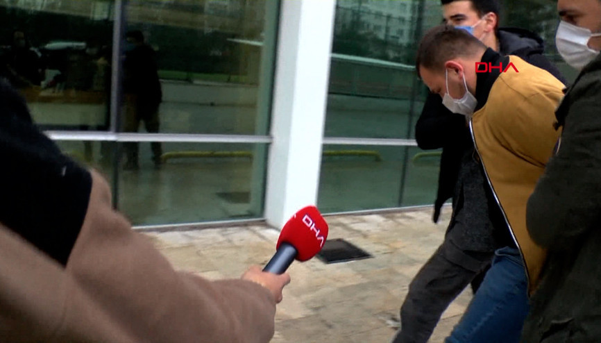 Eski eşini, kızının gözü önünde döven zanlı tutuklandı