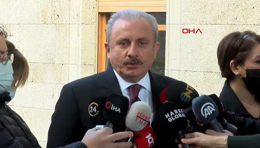 TBMM Başkanı Mustafa Şentoptan önemli açıklamalar