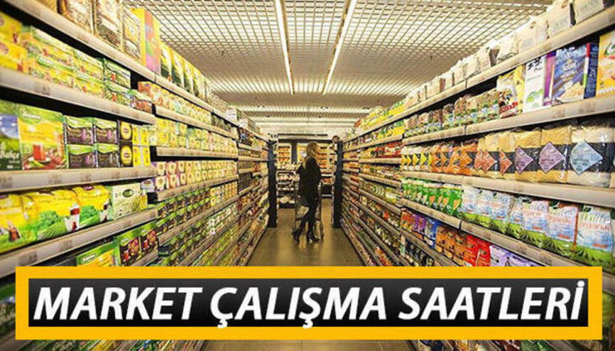 Marketler ne zaman, saat kaçta kapanıyor İşte güncel market çalışma (açılış/kapanış) saatleri Marketler ne zaman, saat kaçta kapanıyor İşte güncel market çalışma (açılış/kapanış) saatleri