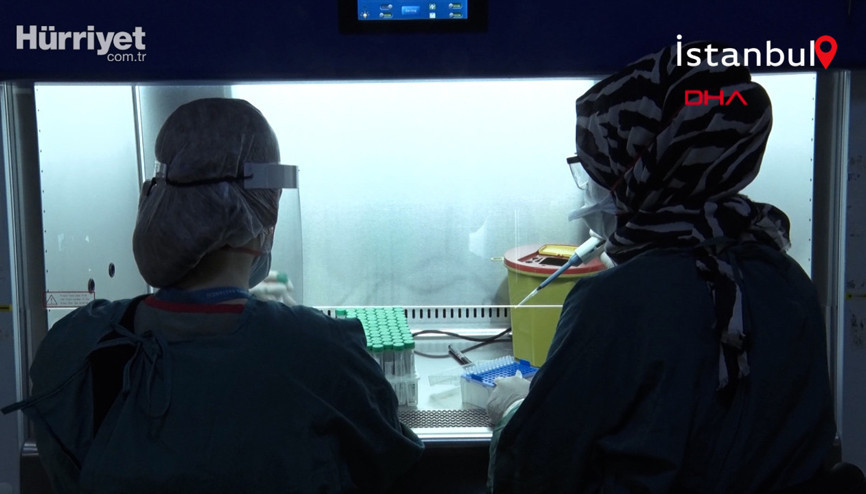 İstanbulun en büyük koronavirüs test laboratuvarı İstanbulun en büyük koronavirüs test laboratuvarı