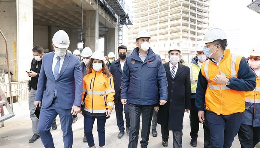 Finans Merkezi’nin %66’sı tamamlandı