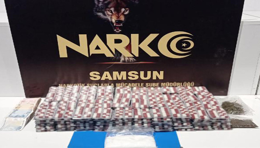 Samsunda uyuşturucu operasyonu: 7 gözaltı