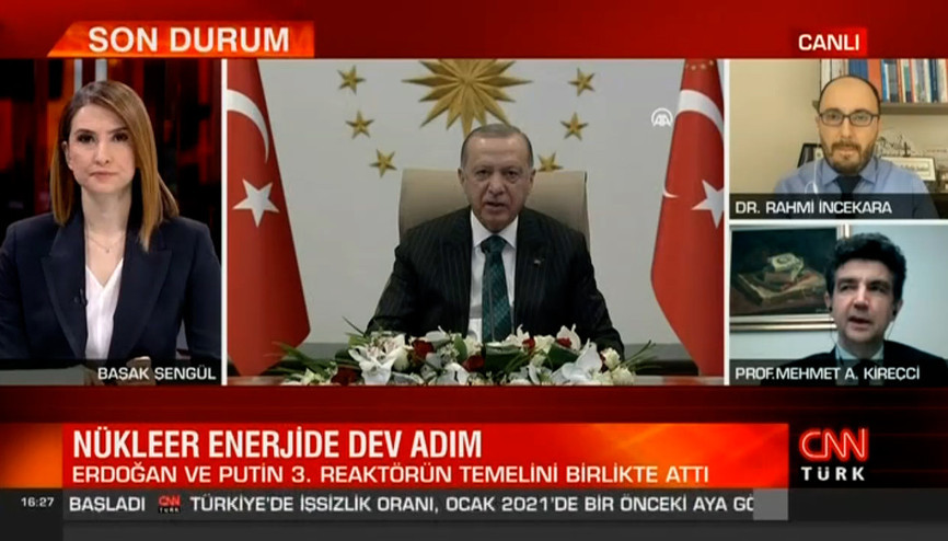 Nükleer enerji alanındaki girişimi uzmanlar CNN TÜRKte değerlendirdi