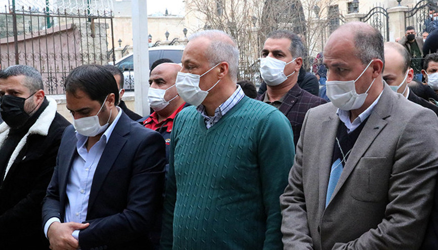 MHK Başkanı Tatlının annesi Şanlıurfada toprağa verildi