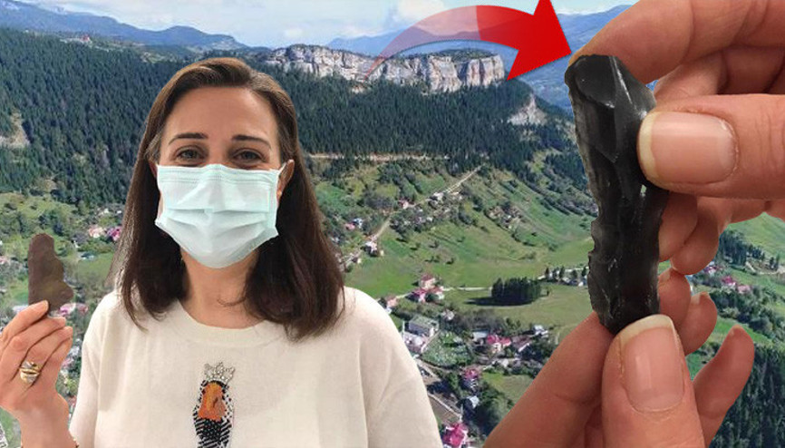 Trabzonda bulundu İlk insanlardan kalma... M.Ö. 11 bin yılına ait