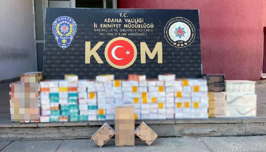 Adana’da kaçakçılık operasyonu: 6 gözaltı