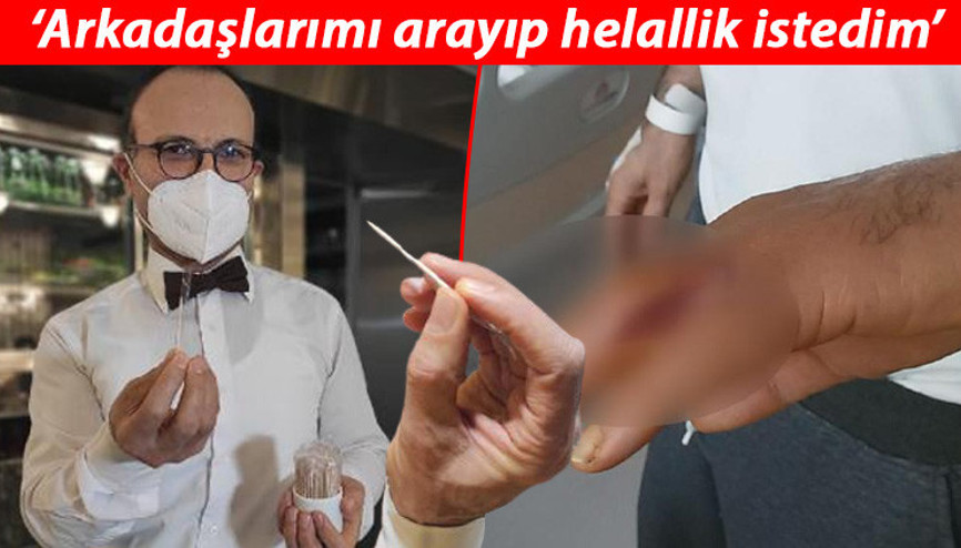 Restoranda eline kürdan battı sonrası inanılmaz Doktorlar bile şaşkına döndü