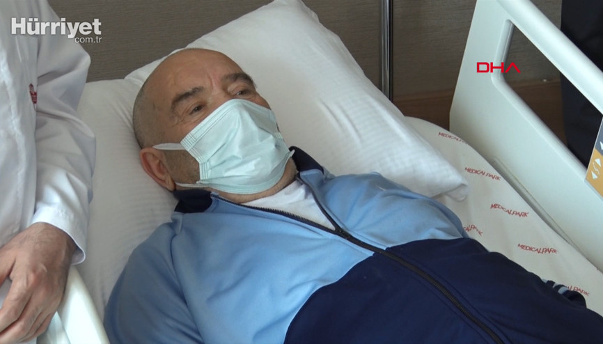 Yaşlı adamın rutin muayenesinde 9,5 santimlik aort anevrizmasına rastlandı Yaşlı adamın rutin muayenesinde 9,5 santimlik aort anevrizmasına rastlandı