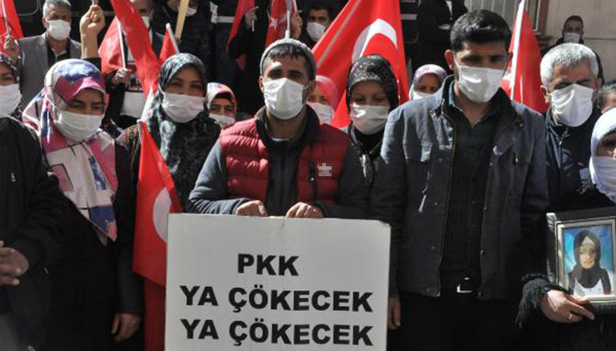 HDP önündeki eylemde 558inci gün; aile sayısı 216 oldu