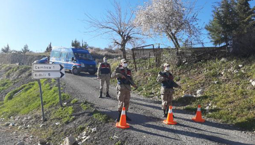 Besnide bir köy karantinaya alındı