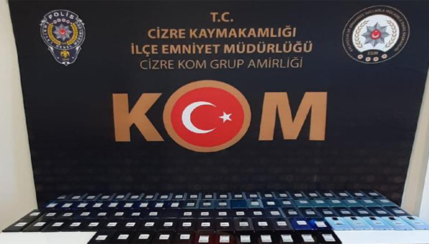 Şırnakta kaçakçılık operasyonu: 62 gözaltı