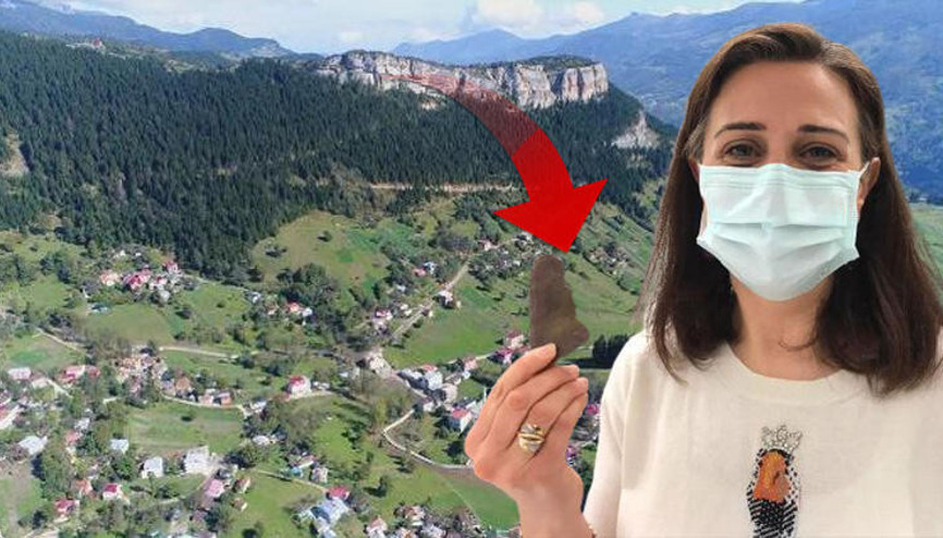 Trabzonda ilk insanların yaşadığı tarihi mağarayı defineciler talan etmiş