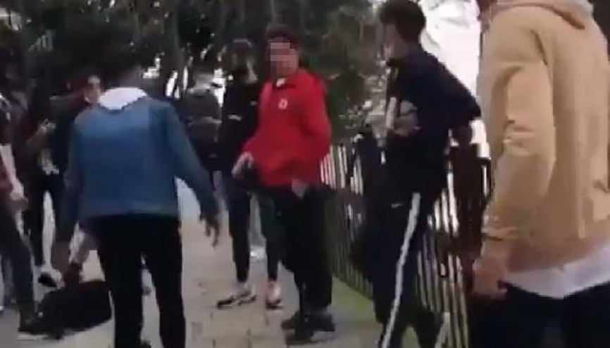 Bursada şoke eden kavga
