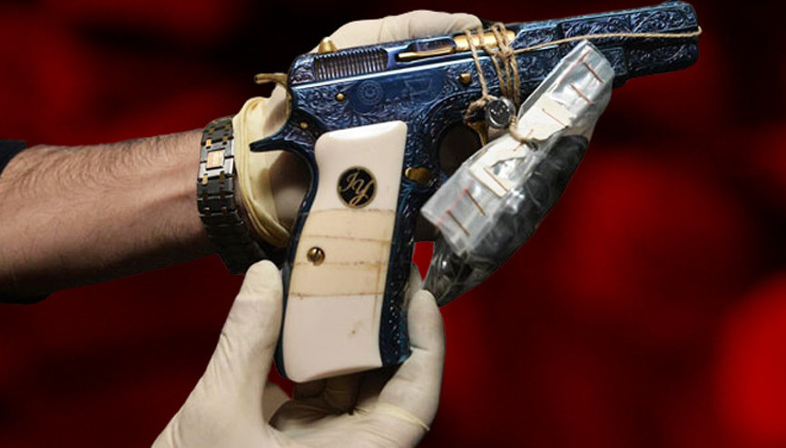 Adalet Sarayının adli emanet deposundaki silah FETÖ tutuklusu işadamı İhsan Yarkına aitmiş