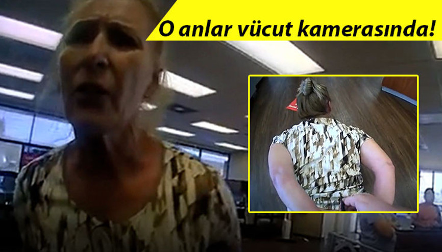 Teksasta bankaya maskesiz girmeye çalışan kadına kelepçeli gözaltı