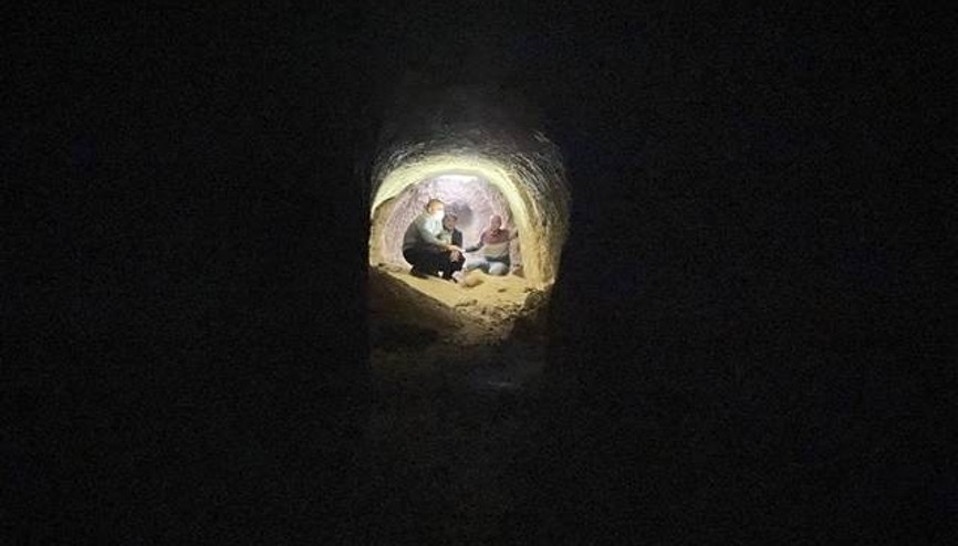 Aksarayda bulundu 40 odalı, uzunluğu henüz tespit edilemedi