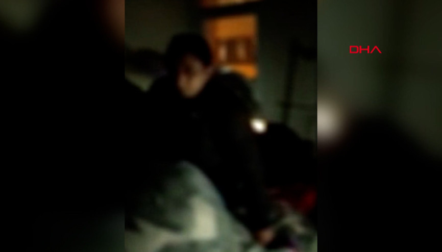 Kumar operasyonunda saman dolu çuvalların arasına saklandı